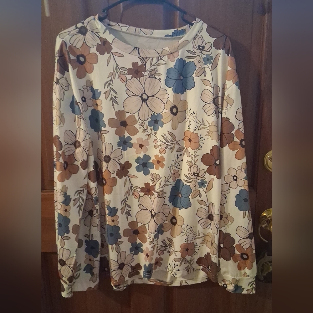 Floral Long Sleeve Dress